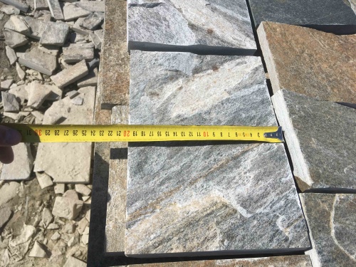 Плитка пилёная златолит Уральский для фасада купить в Сухом Логе