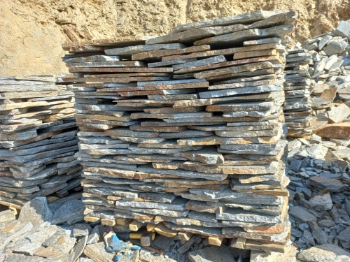 Плитняк серицит облицовочный 10-20мм купить в Сухом Логе